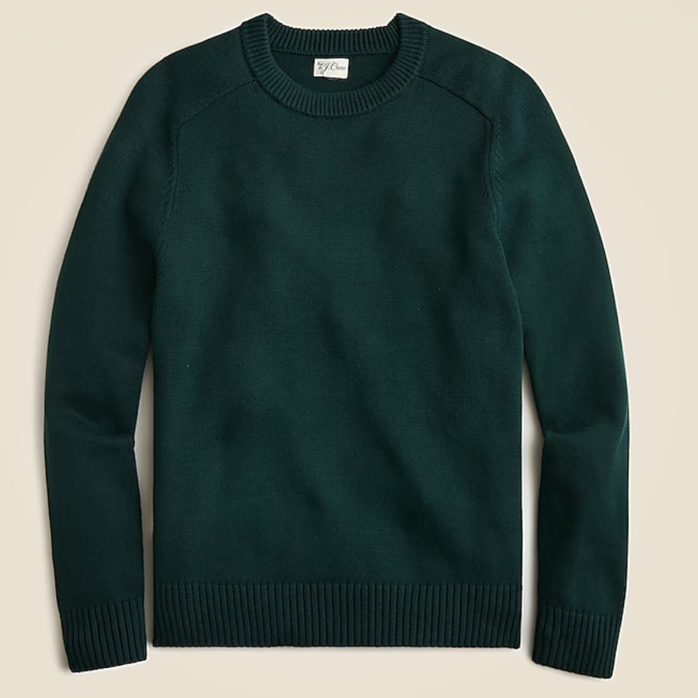 J. Crew 100% Cotton Heritage Crewneck Sweater